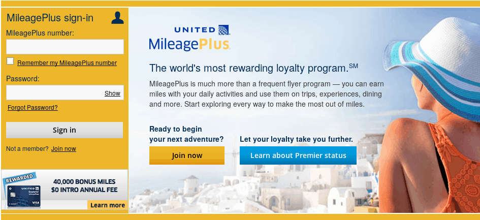 United airlines flight miles