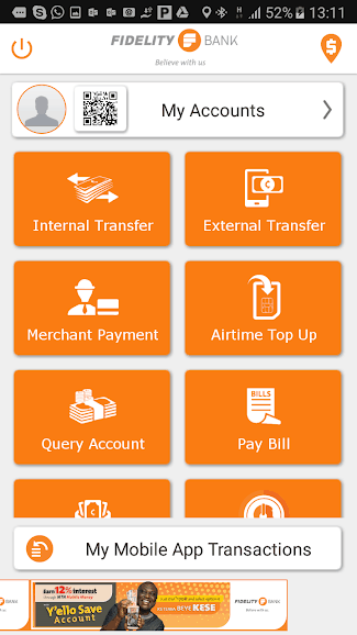 The Fidelity Mobile App for customers