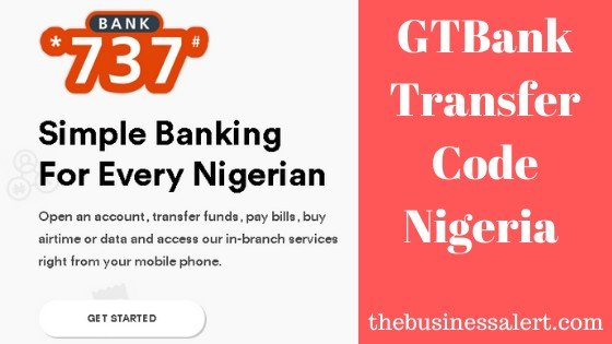 GTBank transfer code for Nigeria