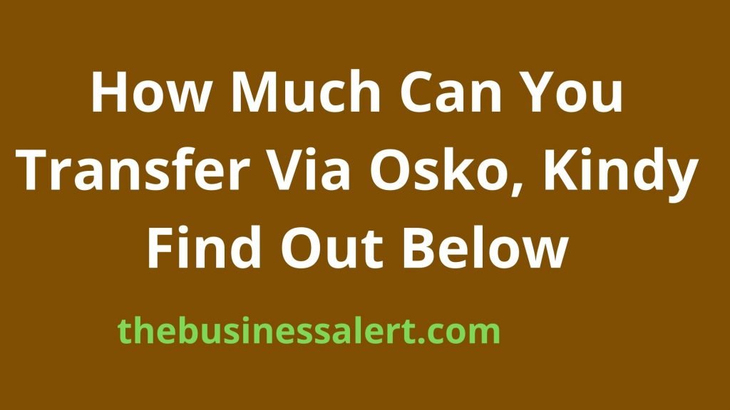 How Much Can You Transfer Via Osko